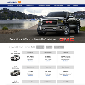 AutoTrader - Sales Events